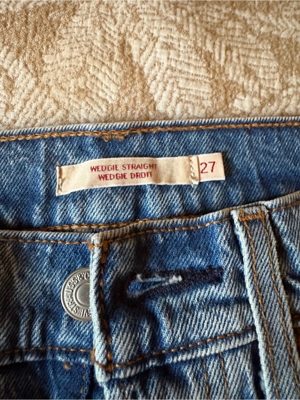 Levi's Wedgie Straight Jeans - Medium Blue